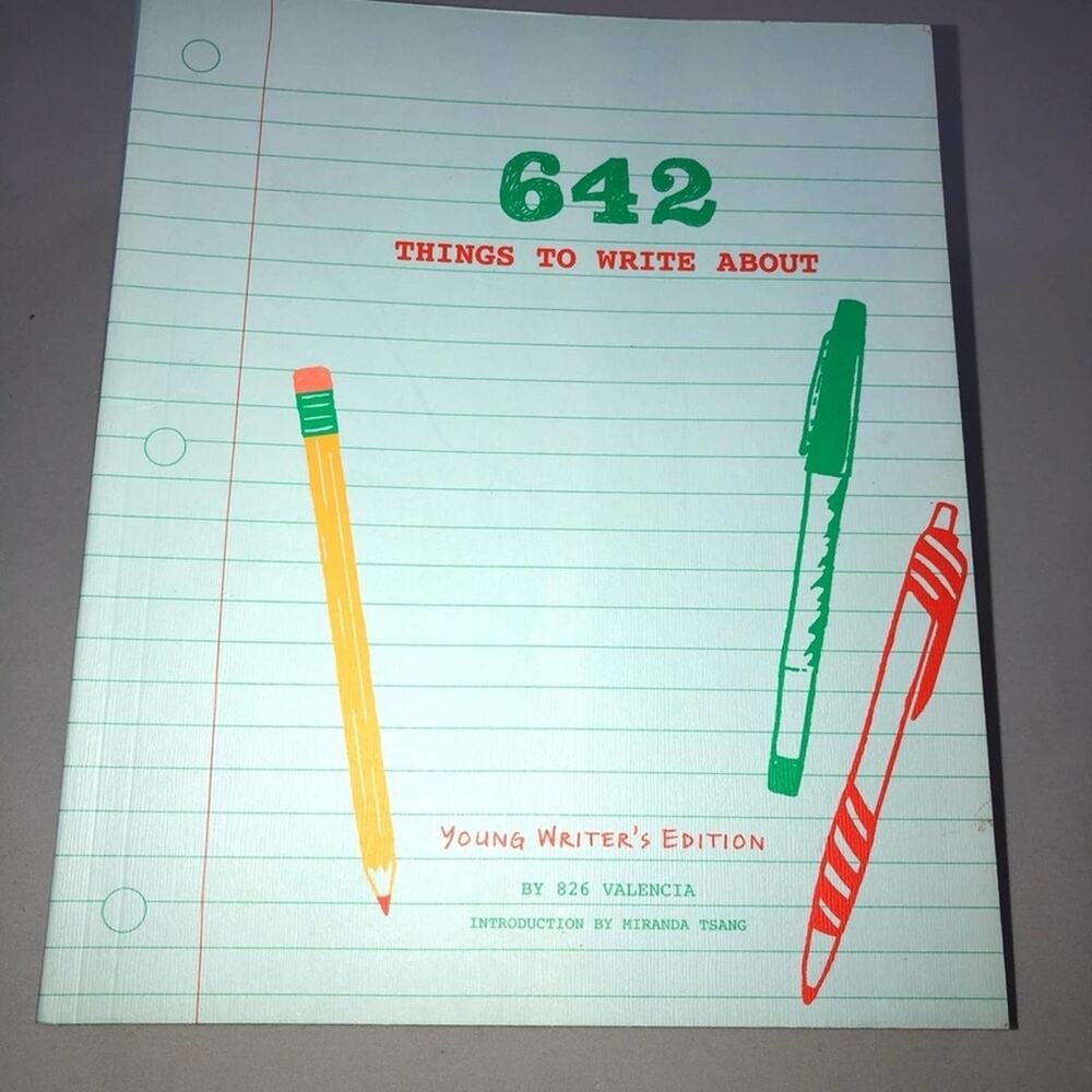 Book 642 Things to Write About Young Writer’s Edition Creative Writing Prompt